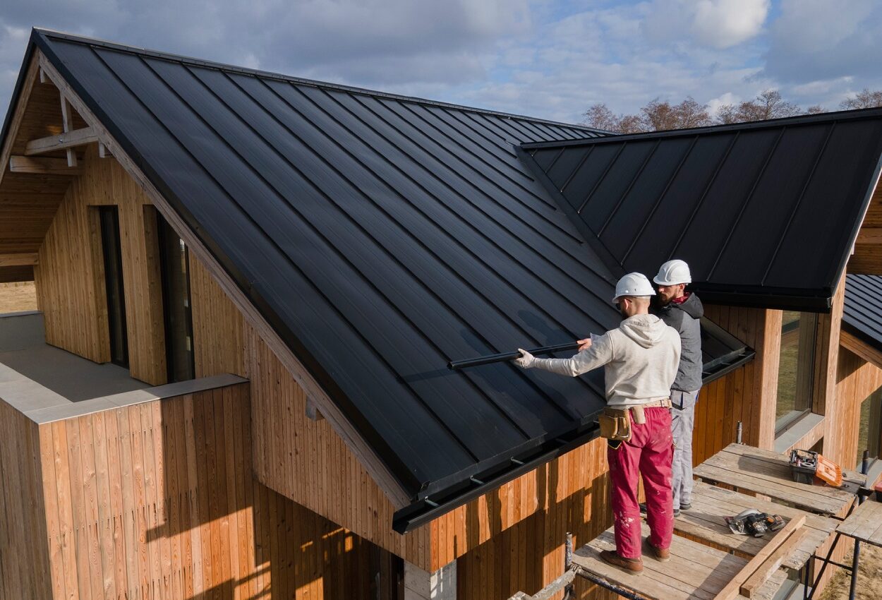 full-shot-roofers-working-together-with-helmets Κατασκευή σκεπής